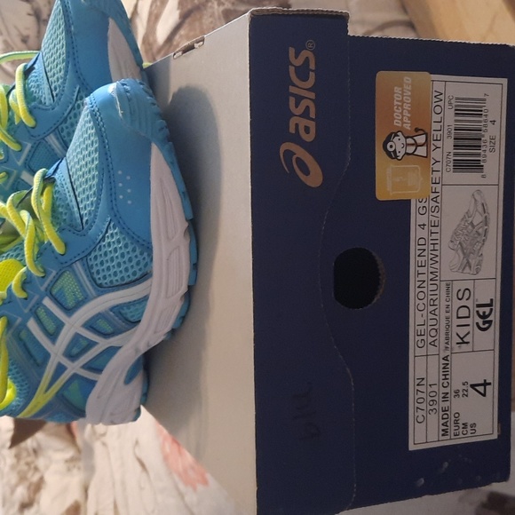 ASICS Sneakers Aquarium/white/safety Yellow - Picture 3 of 6